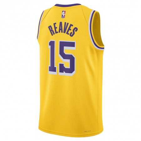 Nike Los Angeles Lakers Austin Reaves Gold Jersey - Icon Edition