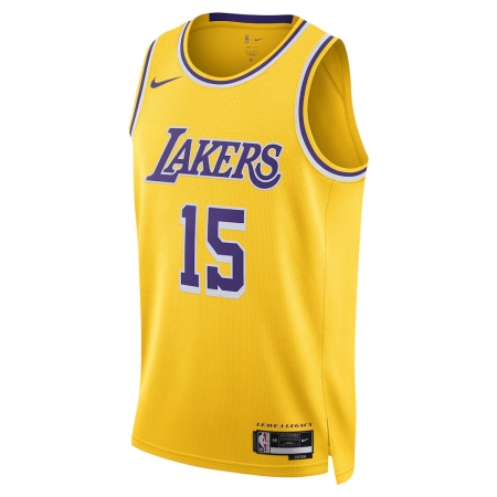 Nike Los Angeles Lakers Austin Reaves Gold Jersey - Icon Edition