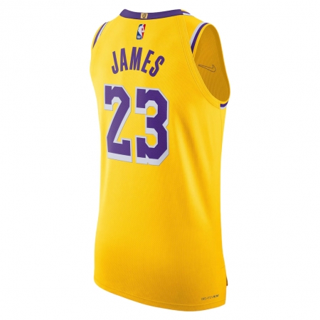 Nike Los Angeles Lakers LeBron James Gold Icon Edition - Icon Edition