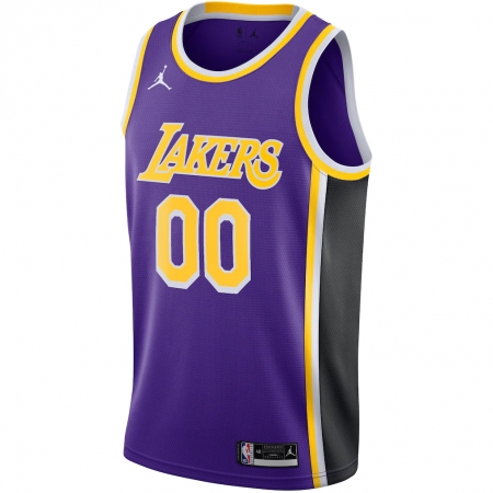 Jordan Brand Los Angeles Lakers Purple Swingman Custom Jersey - Statement Edition