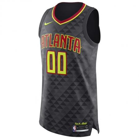 Nike Atlanta Hawks Black Jersey - Icon Edition