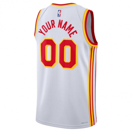 Nike Atlanta Hawks White Jersey - Association Edition
