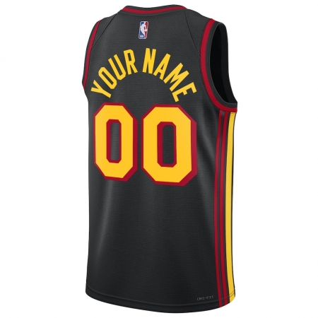 Jordan Brand Atlanta Hawks Black Jersey - Statement Edition