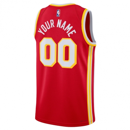 Nike Atlanta Hawks Red Jersey - Icon Edition