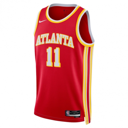 Nike Atlanta Hawks Trae Young Red Jersey - Icon Edition