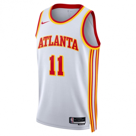 Nike Atlanta Hawks Trae Young White Jersey - Association Edition