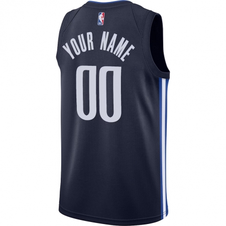 Nike Dallas Mavericks Navy Jersey - Statement Edition