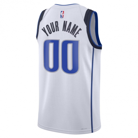 Nike Dallas Mavericks White Jersey - Association Edition