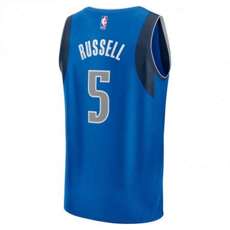 Fanatics Dallas Mavericks D'Angelo Russell Blue Fast Break Jersey - Icon Edition