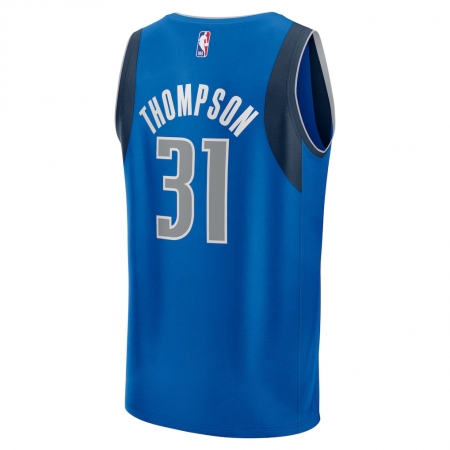 Fanatics Dallas Mavericks Klay Thompson Blue Fast Break Jersey - Icon Edition