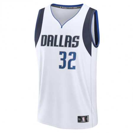 Fanatics Dallas Mavericks Cooper Flagg White Fast Break Jersey - Association Edition