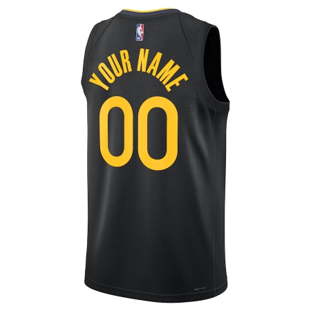 Jordan Brand Golden State Warriors Black Jersey - Statement Edition