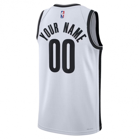 Nike Brooklyn Nets White Jersey - Association Edition