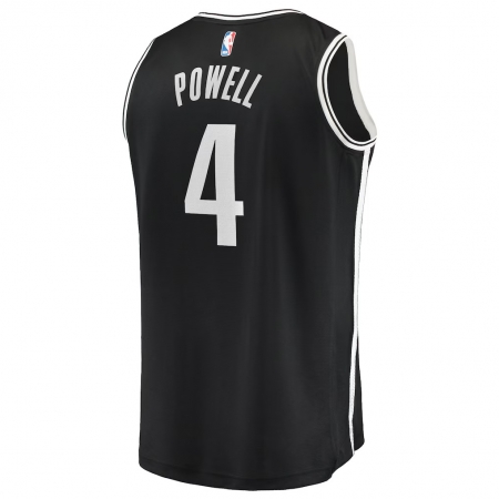 Fanatics Brooklyn Nets Drake Powell Black Fast Break Jersey - Icon Edition
