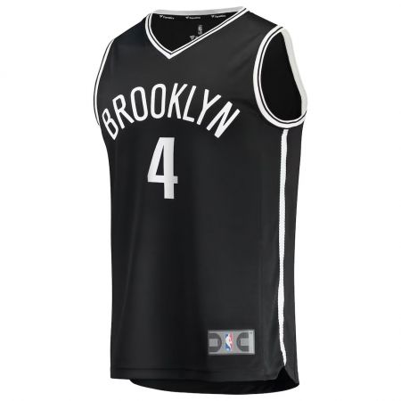 Fanatics Brooklyn Nets Drake Powell Black Fast Break Jersey - Icon Edition
