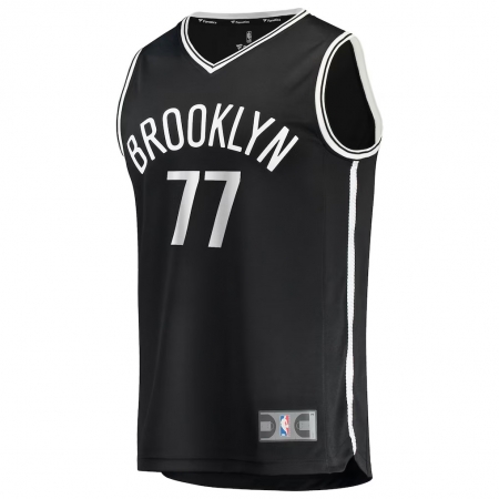 Fanatics Brooklyn Nets Ben Saraf Black Fast Break Jersey - Icon Edition