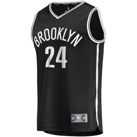 Fanatics Brooklyn Nets Cam Thomas Black Fast Break Jersey - Icon Edition