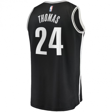 Fanatics Brooklyn Nets Cam Thomas Black Fast Break Jersey - Icon Edition
