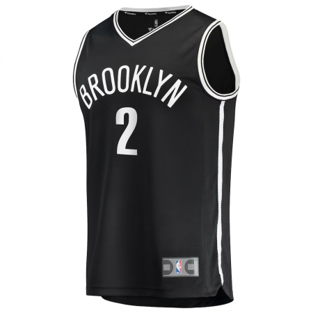 Fanatics Brooklyn Nets Daniel Wolf Black Fast Break Jersey - Icon Edition