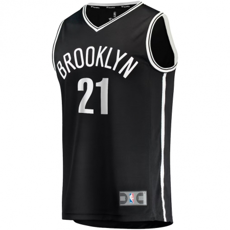 Fanatics Brooklyn Nets Noah Clowney Black Fast Break Jersey - Icon Edition
