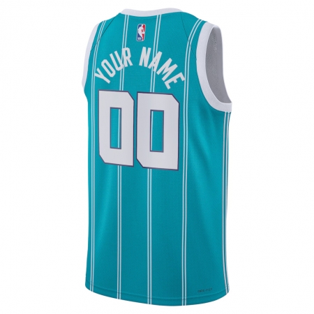 Jordan Brand Charlotte Hornets Teal Jersey - Icon Edition