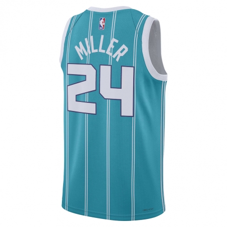 Nike Charlotte Hornets Brandon Miller Teal Jersey - Icon Edition
