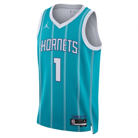 Jordan Brand Charlotte Hornets LaMelo Ball Teal Jersey - Icon Edition