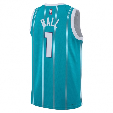Jordan Brand Charlotte Hornets LaMelo Ball Teal Jersey - Icon Edition