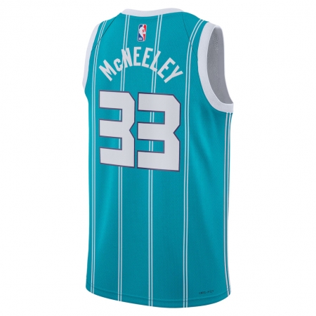Jordan Brand Charlotte Hornets Liam McNeeley Teal Jersey - Icon Edition