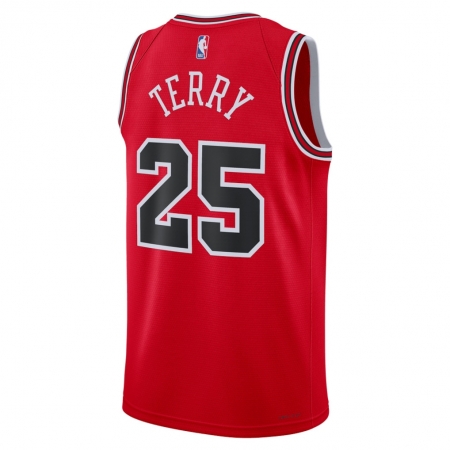 Nike Chicago Bulls Dalen Terry Red Jersey - Icon Edition