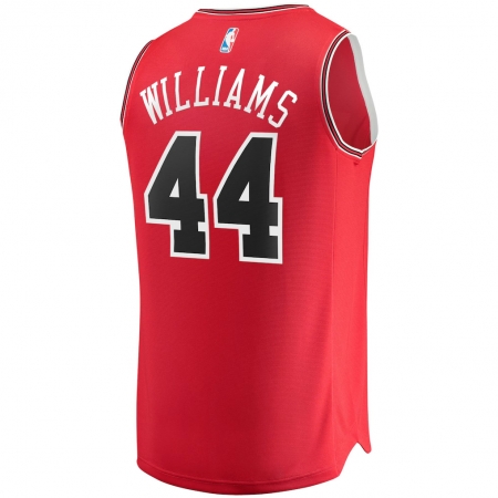 Fanatics Chicago Bulls Patrick Williams Red Fast Break Jersey - Icon Edition