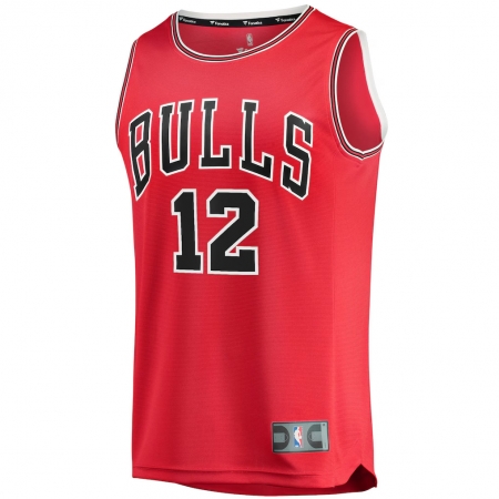 Fanatics Chicago Bulls Ayo Dosunmu Red Fast Break Jersey - Icon Edition