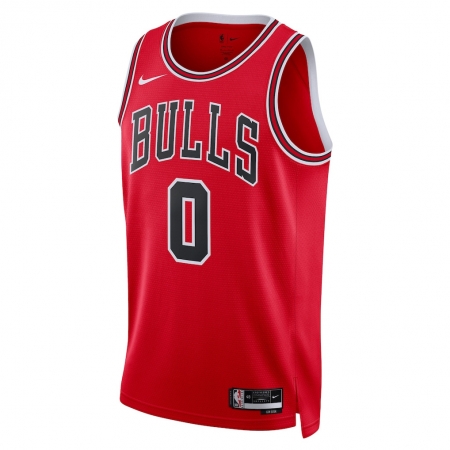 Nike Chicago Bulls Coby White Red Jersey - Icon Edition