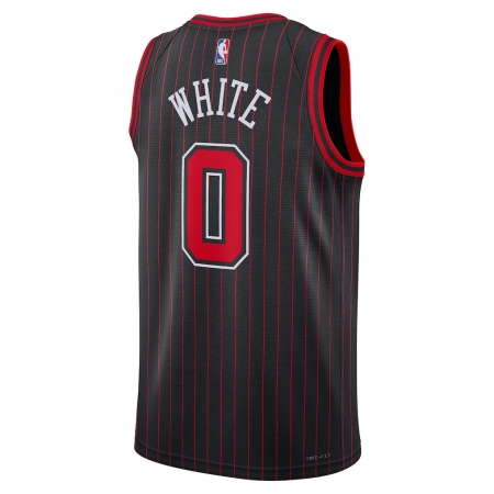 Jordan Brand Chicago Bulls Coby White Black Jersey - Statement Edition