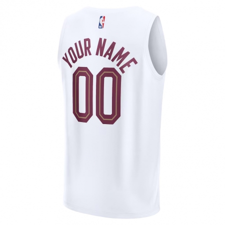 Fanatics Cleveland Cavaliers White Fast Break Jersey - Association Edition