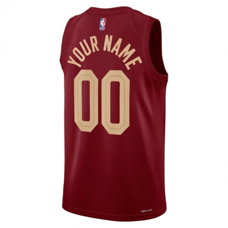 Nike Cleveland Cavaliers Burgundy Jersey - Icon Edition