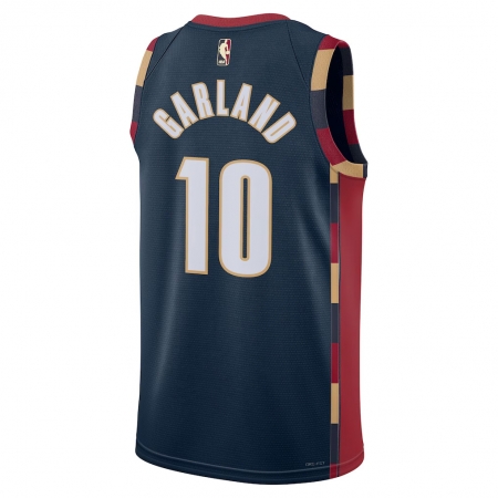 Nike Cleveland Cavaliers Darius Garland Navy Jersey - Classic Edition