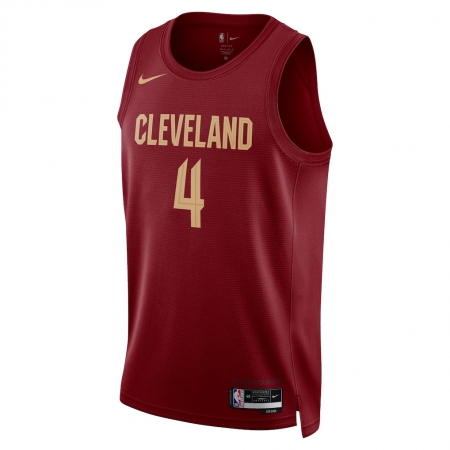 Nike Cleveland Cavaliers Evan Mobley Wine Jersey - Icon Edition