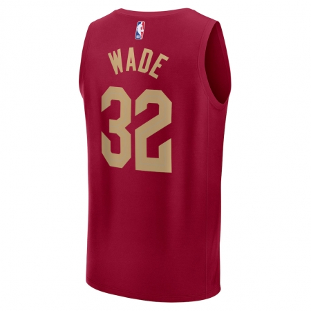Fanatics Cleveland Cavaliers Dean Wade Wine Fast Break Player Jersey - Icon Edition