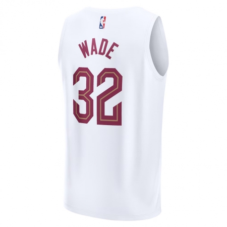 Fanatics Cleveland Cavaliers Dean Wade White Fast Break Jersey - Association Edition