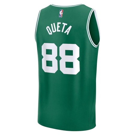 Fanatics Boston Celtics Neemias Queta Kelly Green Fast Break Player Jersey - Icon Edition