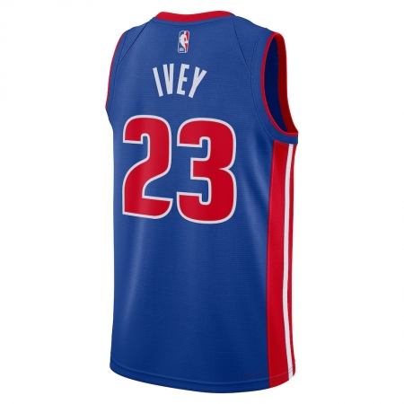 Nike Detroit Pistons Jaden Ivey Blue Jersey - Icon Edition