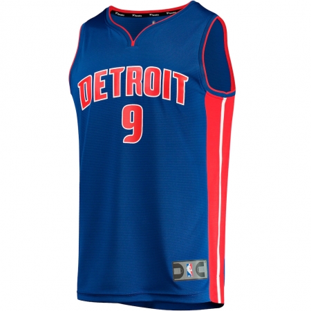 Fanatics Detroit Pistons Ausar Thompson Royal Fast Break Jersey - Icon Edition