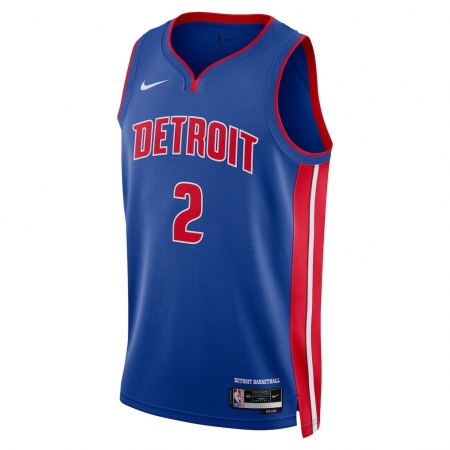 Nike Detroit Pistons Cade Cunningham Blue Jersey - Icon Edition