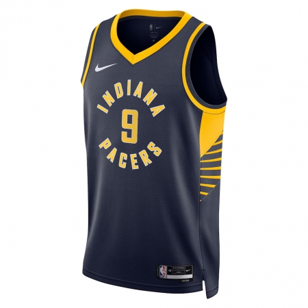 Nike Indiana Pacers T.J. McConnell Navy Jersey - Icon Edition
