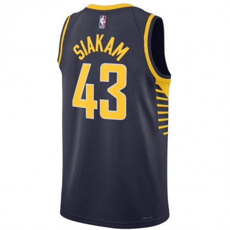 Nike Indiana Pacers Pascal Siakam Navy Jersey - Icon Edition