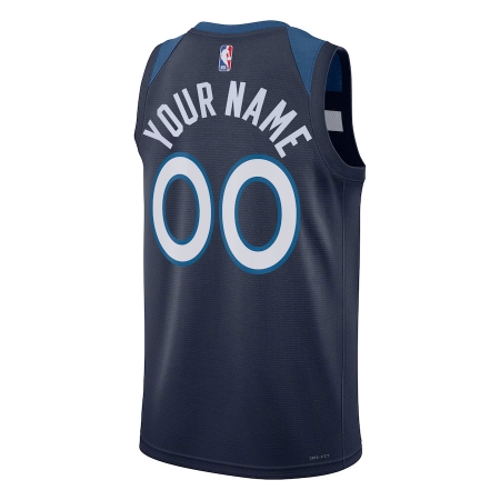 Nike Minnesota Timberwolves Navy Jersey - Icon Edition