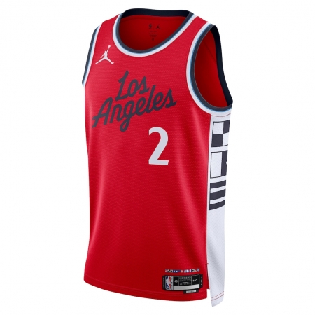 Jordan Brand LA Clippers Kawhi Leonard Red Jersey - Statement Edition