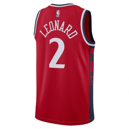 Jordan Brand LA Clippers Kawhi Leonard Red Jersey - Statement Edition