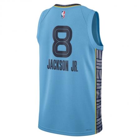 Jordan Brand Memphis Grizzlies Jaren Jackson Jr. Light Blue Jersey - Statement Edition